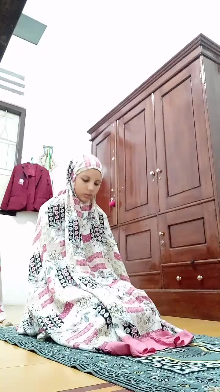 Bocil Smp Cantik Mukenah Pink Viral Terbaru Hd Special 